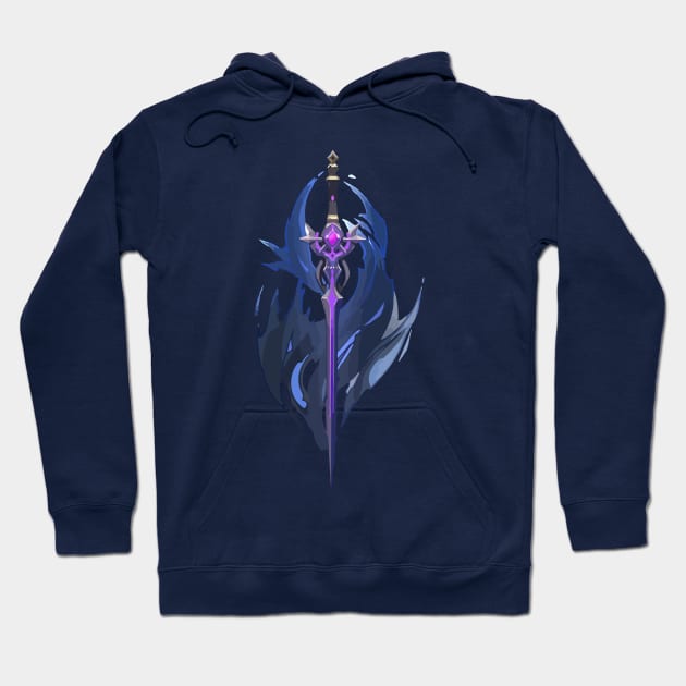 Festering Desire Sword [ Genshin Impact ] Hoodie by Tad